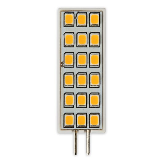 3W G4 LED Flat Uni-Directional Bi-Pin 3000K Bulb Halogen Replacement) | AMP Lighting