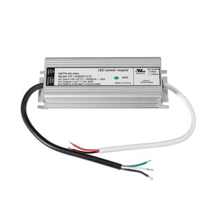 AMP® Inline Power Converter (120V to 12V) converts line-voltage power (120V) to low-voltage power (12V).
