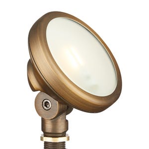 AMP® EquaPro Flood Light Brass Illuminated (Lamp-Ready)
