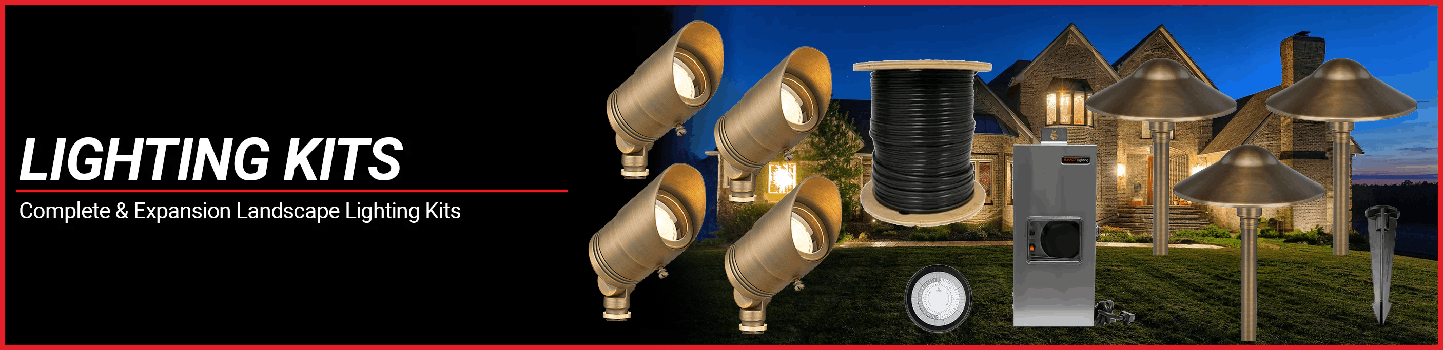 landscape lighting kits
