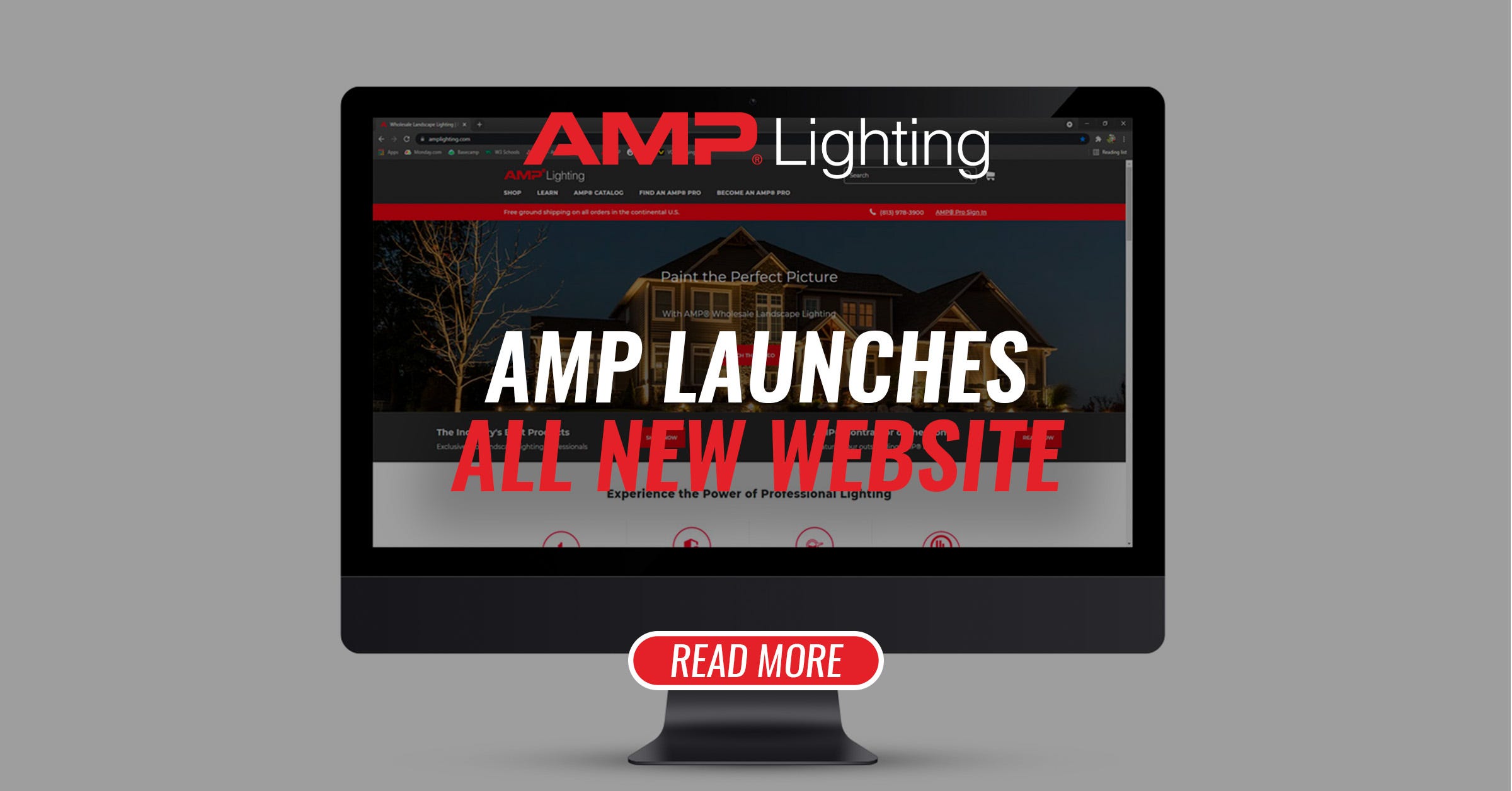 AMP Launches all new website.