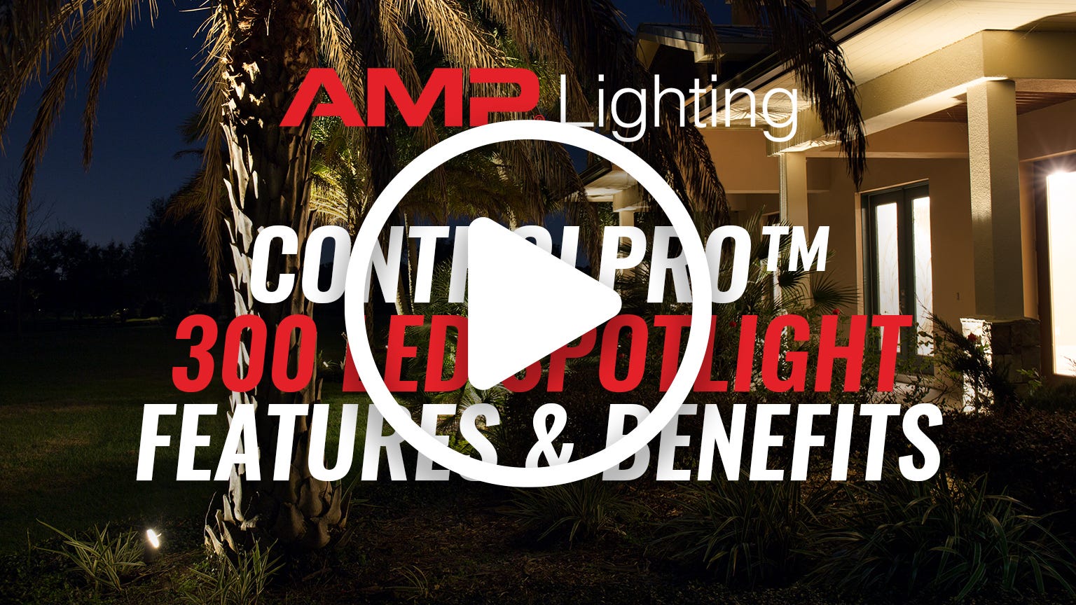 AMP® ONE ControlPro™ 300 LED Spotlight